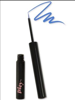 Pley Beauty Liquid Asset Foolproof Liquid Eyeliner in Blue Hue - NIB